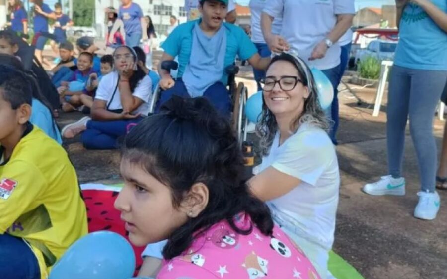 APAE de Rio Verde de Mato Grosso promove evento em alusão ao Dia Internacional da Conscientização 