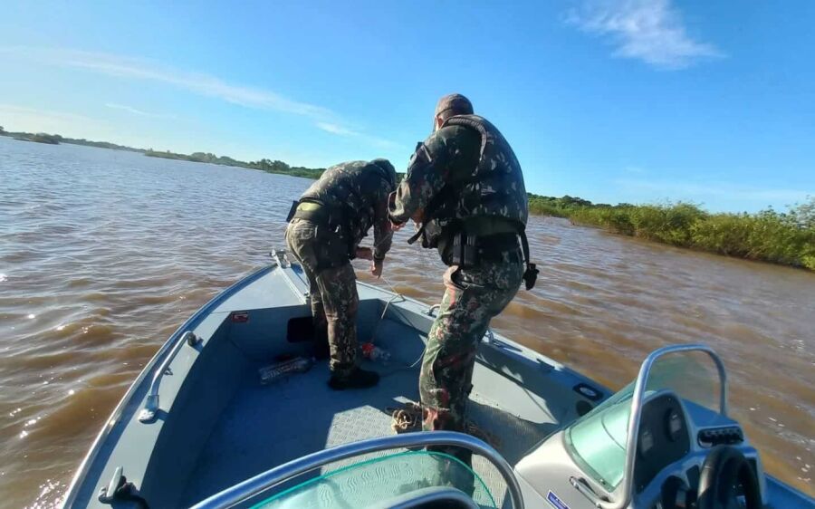 PMA intensifica fiscalização na fronteira para coibir pesca predatória
