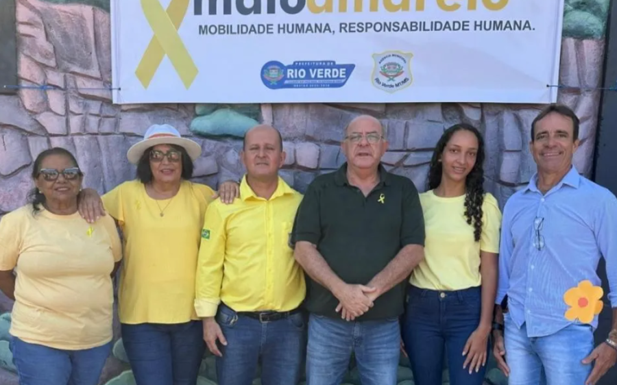 Maio Amarelo 2025 é lançado em Rio Verde de Mato Grosso com foco na responsabilidade 
