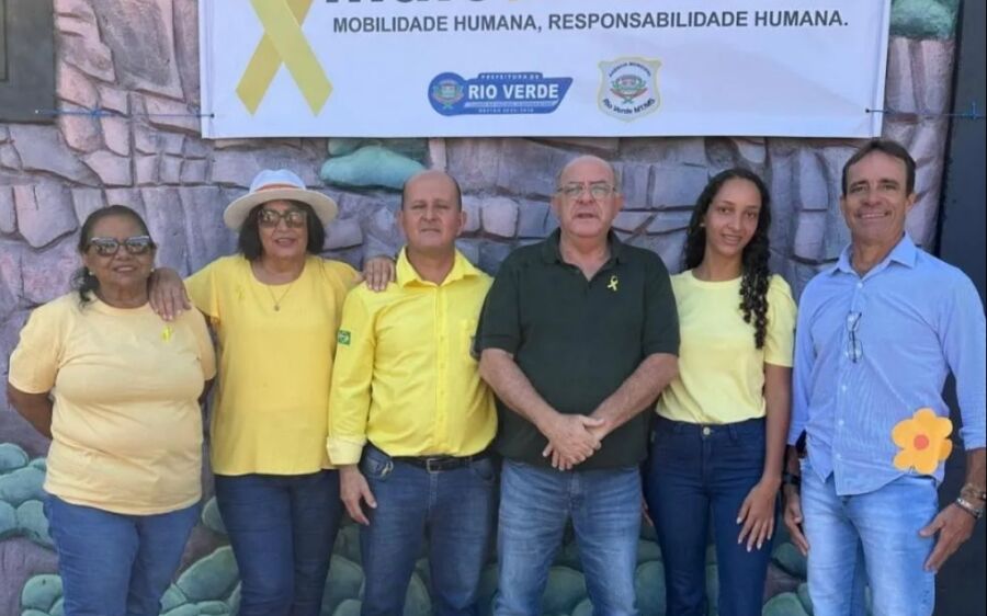 Maio Amarelo 2025 é lançado em Rio Verde de Mato Grosso com foco na responsabilidade e segurança 