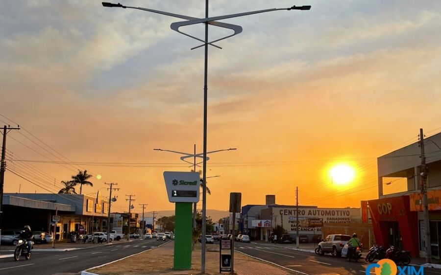 Coxim terá quinta-feira de calor intenso e poucas nuvens
