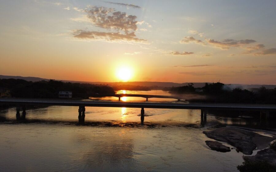Quarta-feira será de calor e poucas nuvens em Coxim