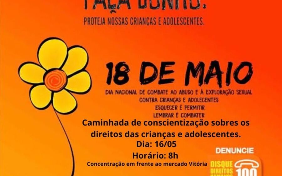 Rio Verde promove caminhada de conscientização sobre os direitos da criança e do adolescente 