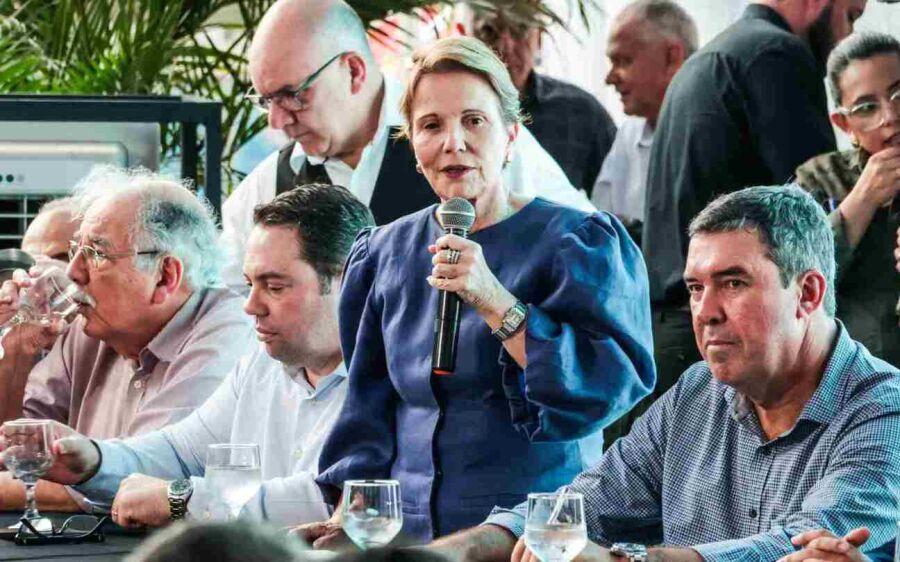 Tereza Cristina celebra parceria ambiental entre MS e São Paulo anunciada por Tarcísio de Freitas 