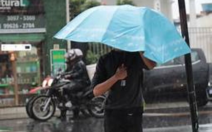 Com 326,6 mm de chuva, Coxim está entre as cidades mais chuvosas de MS em abril