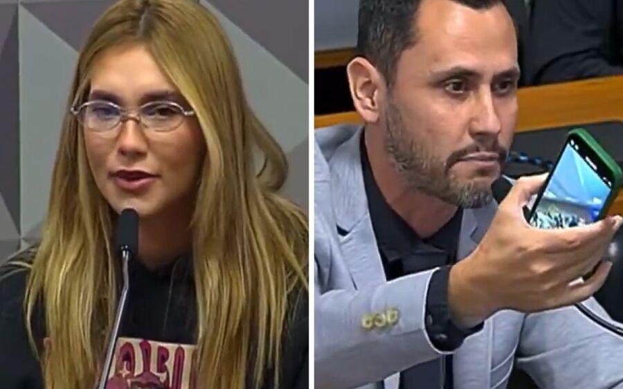 Virginia Fonseca depõe na CPI das Bets e se surpreende com pedido de senador