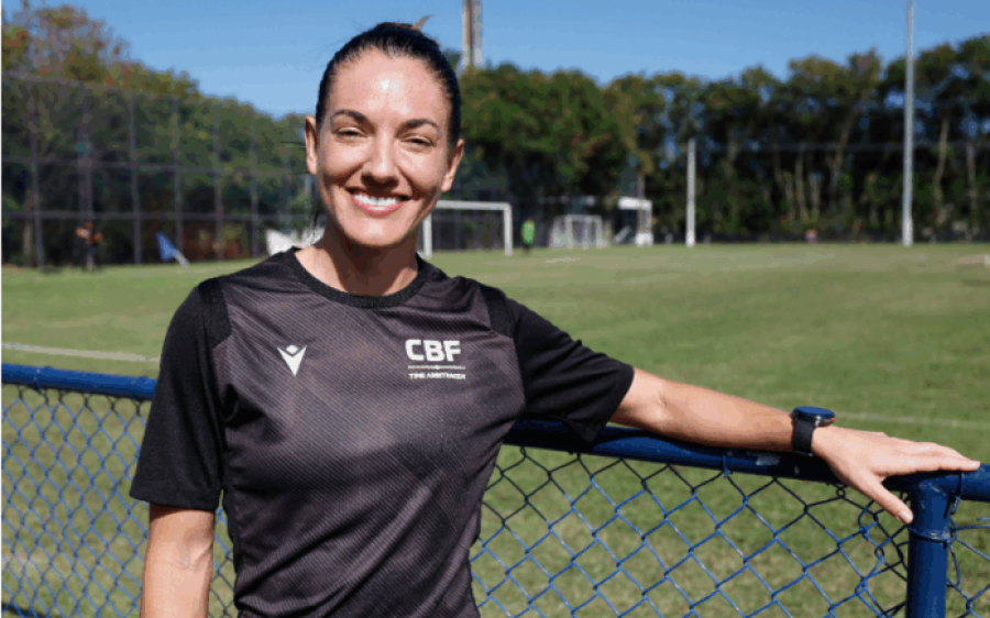 Daiane Muniz supera críticas e é convocada para apitar a Copa América Feminina