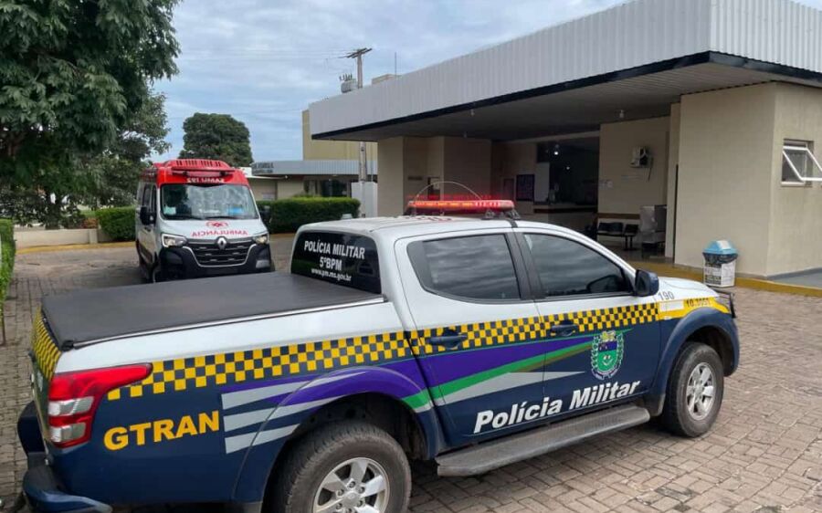 Homem é internado em Coxim após ser esfaqueado por conhecido durante carona de moto
