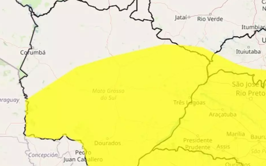 Inmet emite alerta de geada para 71 municípios de Mato Grosso do Sul, com mínimas de até 1°C
