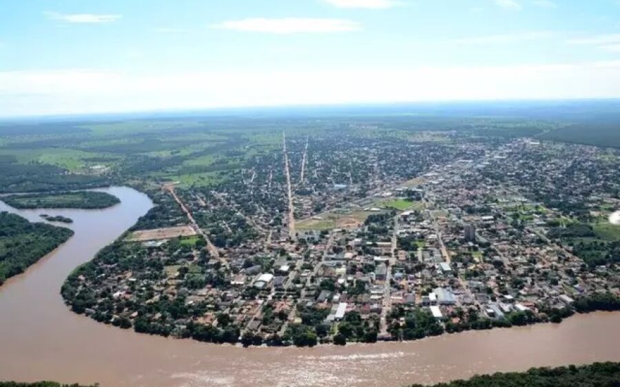 Em Coxim, desmatamento em área de preservação do Rio Taquari é investigado pelo Ministério Público