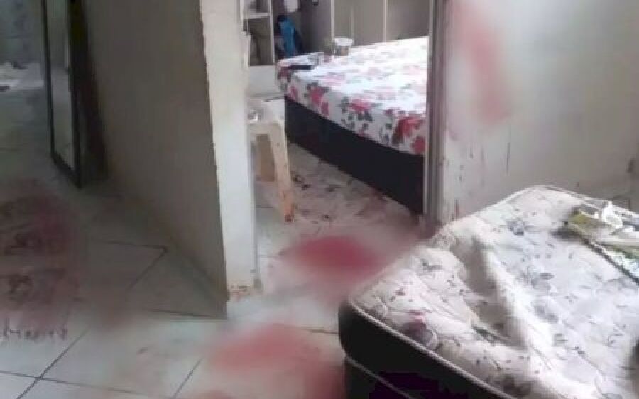 Em Coxim, homem é executado a tiros dentro de casa na frente de criança de 5 anos