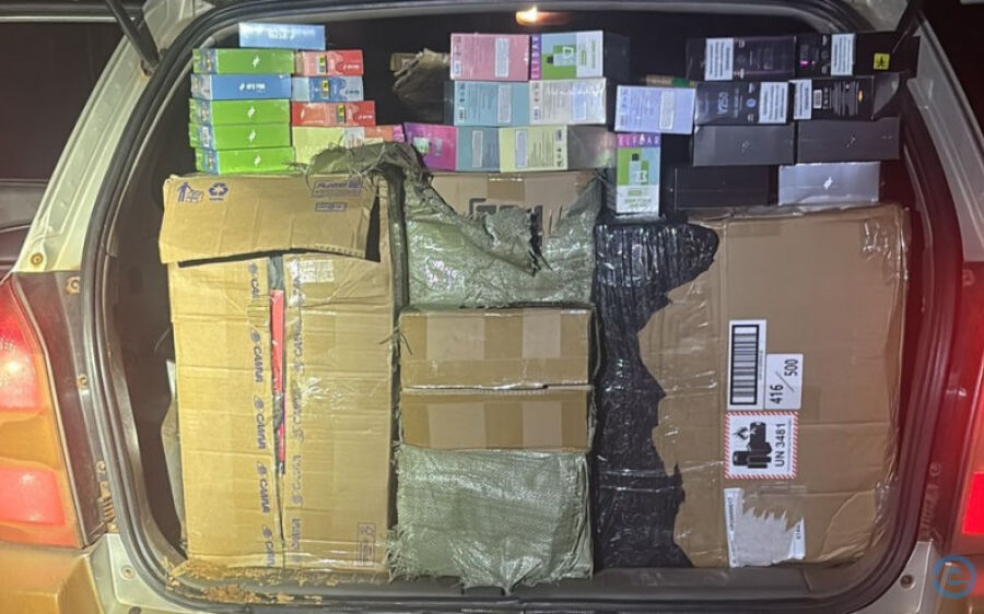 Ação integrada resulta em prisão e apreensão de cigarros eletrônicos
