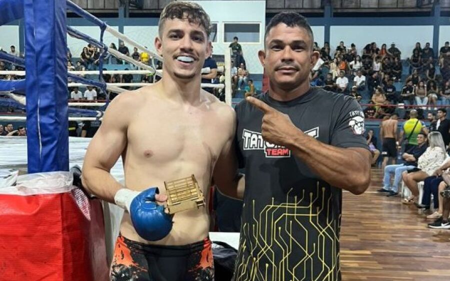 Elogiado pelo tetracampeão mundial Popó, atleta de TL vence por finalização e garante vaga 