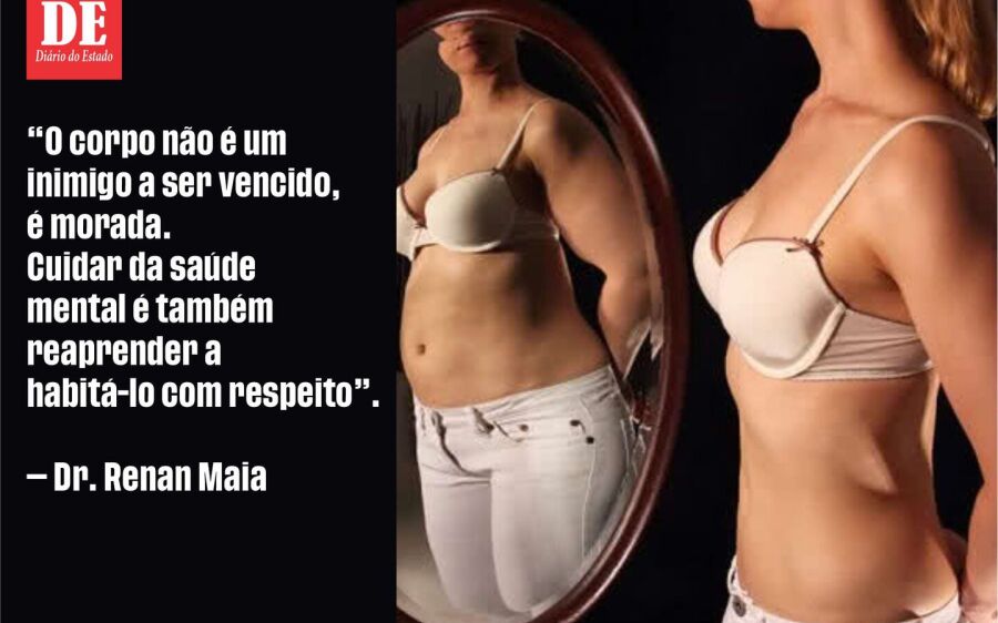 Espelho partido: quando o corpo que vemos não é o que temos
