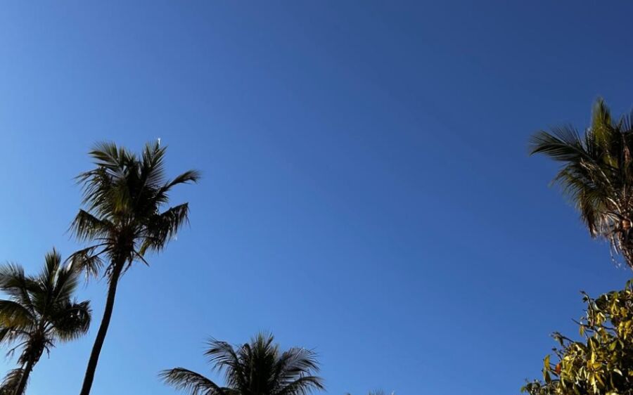 Coxim registra tempo aberto e agradável neste sábado (28/6)  ️ 

