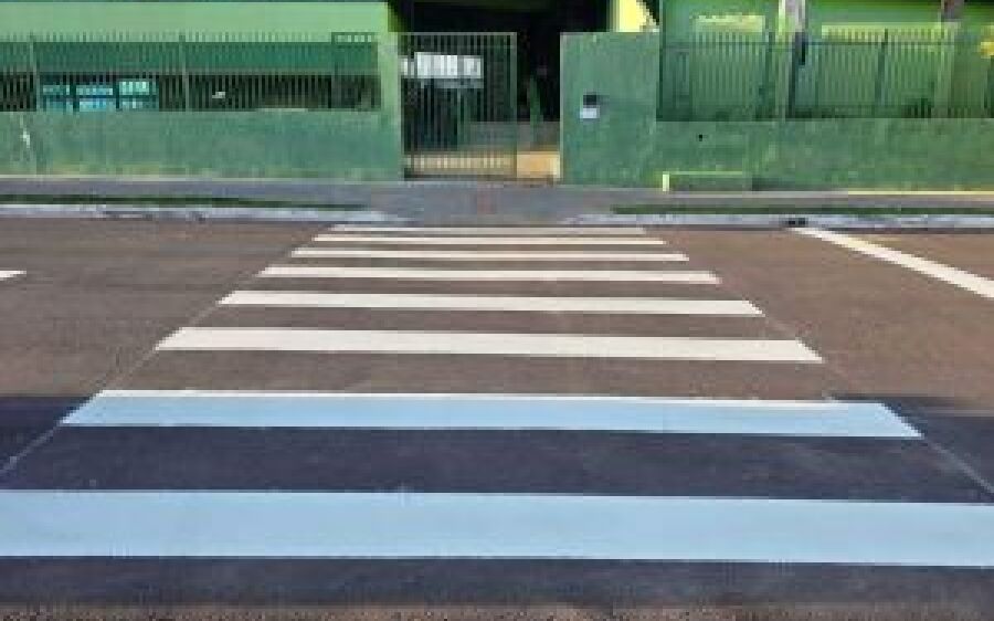 Governo do Estado e Detran-MS reforçam sinalização de trânsito em Coxim com atenção especial 