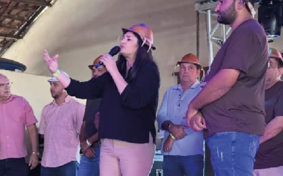 Rose Modesto participa da tradicional Festa Nordestina em Rio Verde de Mato Grosso