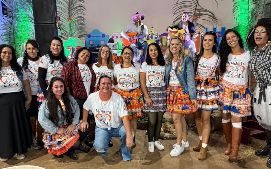 Um Arraiá de Amor e Esperança: MiAdote reúne Coxim em festa solidária pelos animais