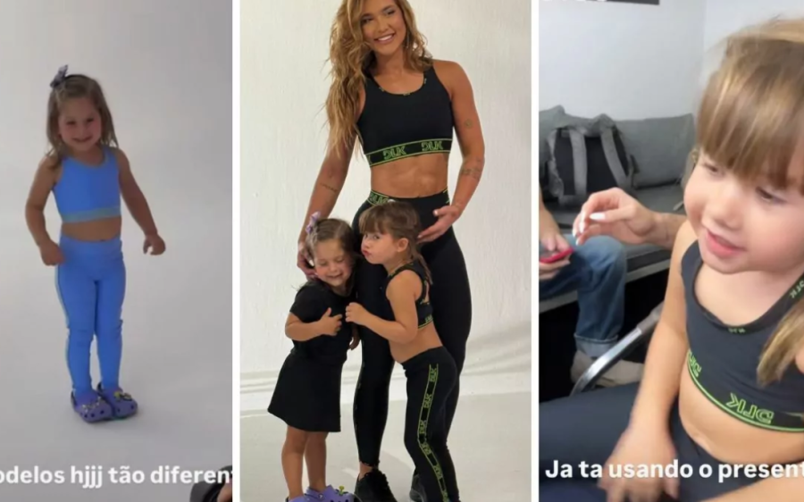 Virgínia Fonseca leva filhas para campanha e 'Marias' roubam a cena