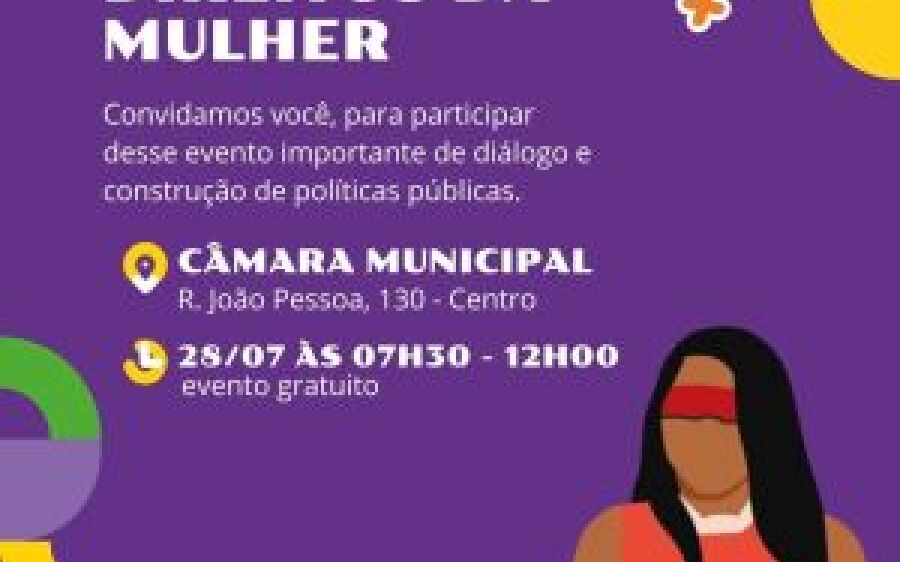 1ª Conferência Municipal dos Direitos da Mulher acontece nesta segunda-feira em Coxim