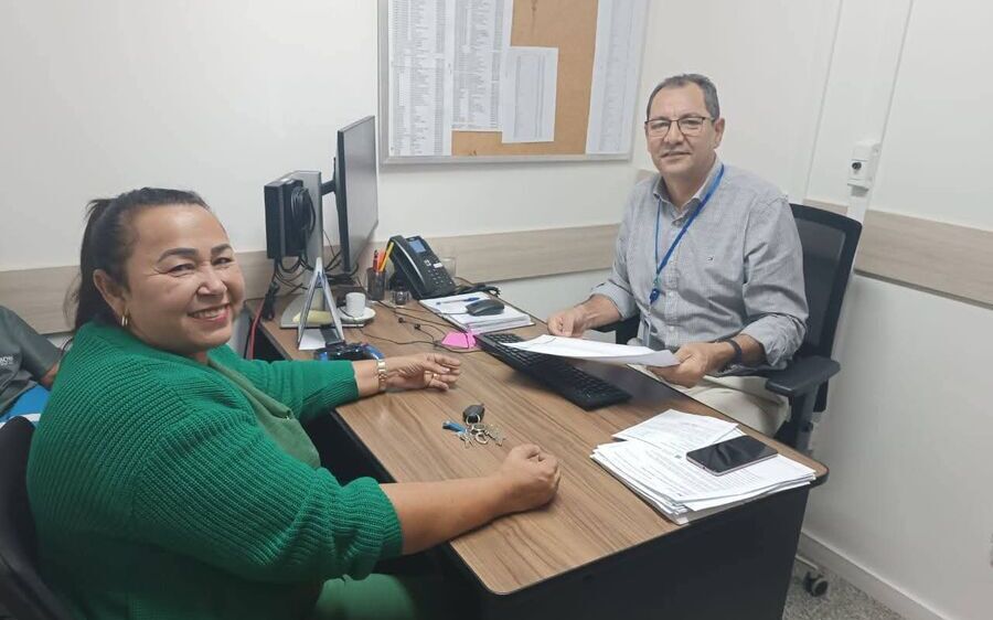 Vereadora Lúcia da AAVC cumpre agenda na Capital em busca de investimentos para Coxim
