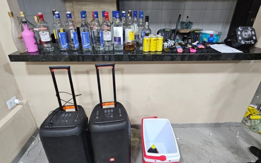 PM, Polícia Civil e Conselho Tutelar fecham festa ilegal e prendem responsáveis em Rio Verde
