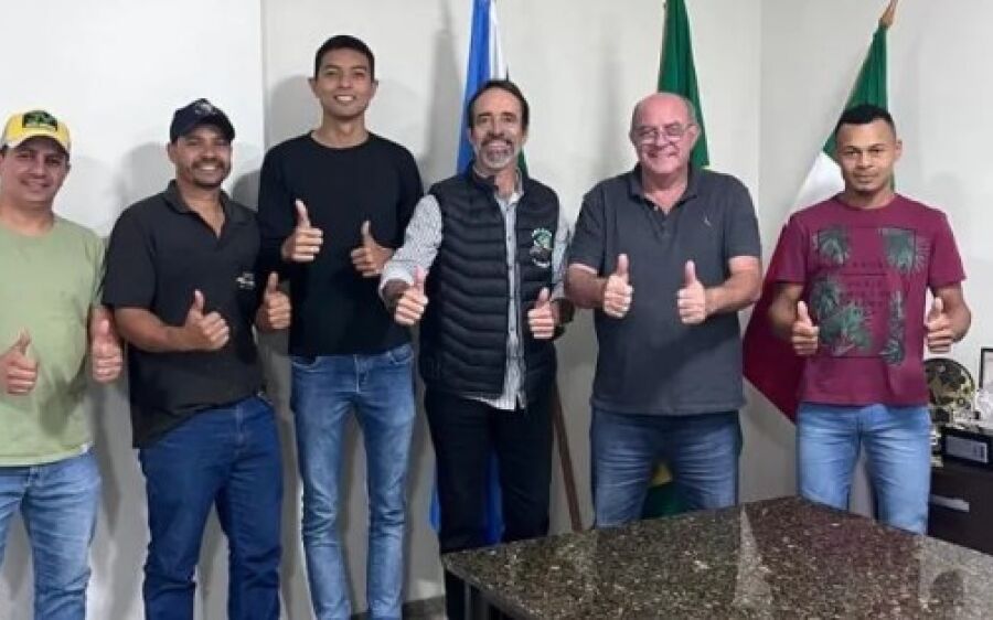 Presidente da Câmara participa de reunião com prefeito e atletas sobre a 1ª Corrida Rio Verde