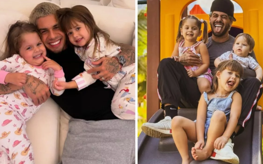 Após áudio da filha, Zé Felipe se emociona: 'Saudade de você'
