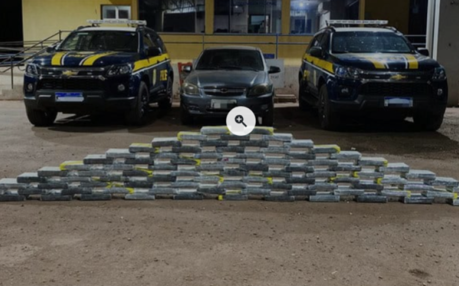 Polícia apreende 97 kg de cocaína e prende dois homens após perseguição na BR-262 em Miranda (MS)
