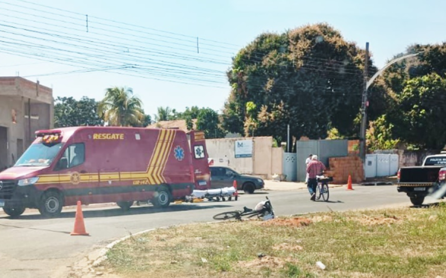 Após colisão com adolescente, motociclista morre no Hospital em Coxim