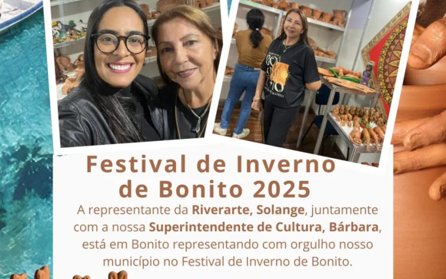 Rio Verde de Mato Grosso marca presença no Festival de Inverno de Bonito 2025
