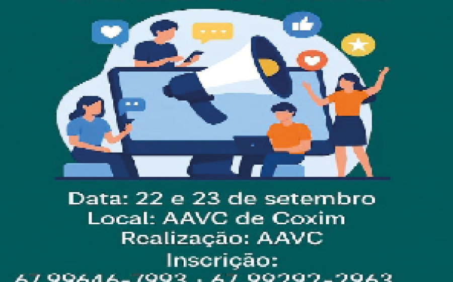 Educação, Cultura e Oportunidades: AAVC abre série de cursos gratuitos para transformar vidas 
