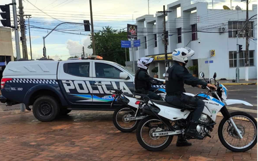 Motociclista é conduzido à delegacia após ser flagrado empinando moto em Rio Verde de Mato Grosso
