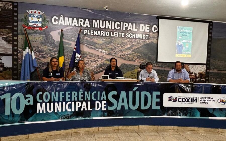 Coxim debate futuro da saúde pública em Conferência Municipal