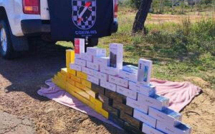 Polícia Militar apreende carga de celulares avaliada em mais de R$ 72 mil em Coxim