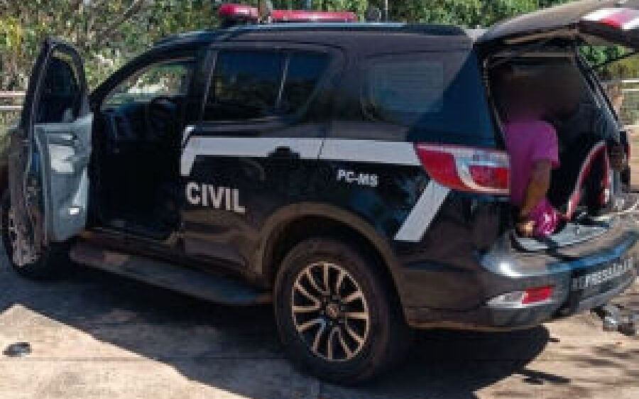 Trio é preso por torturar homem em matagal em MS
