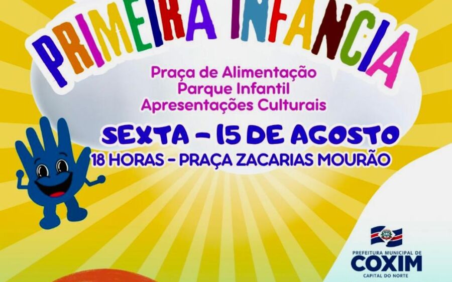 Coxim promove 1&ordm; Encontro Municipal da Primeira Infância com programação especial para familia