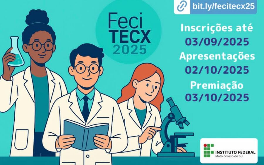 FeciTECX 2025: Estudantes do Norte de MS têm chance de brilhar na Feira de Ciências do IFMS em Coxim