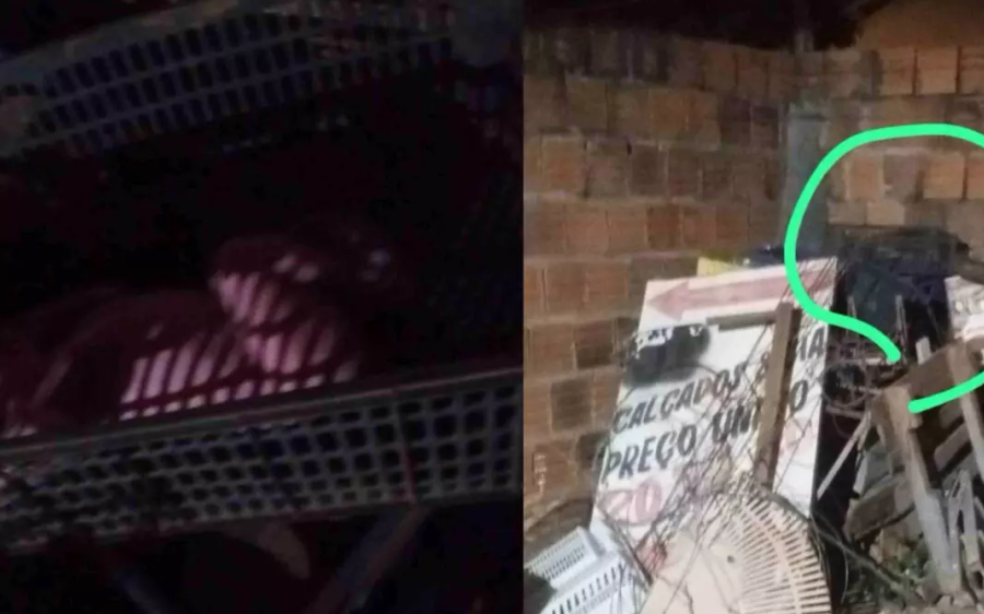 Recém-nascido é encontrado abandonado em caixa de frutas no quintal de casa em MS
