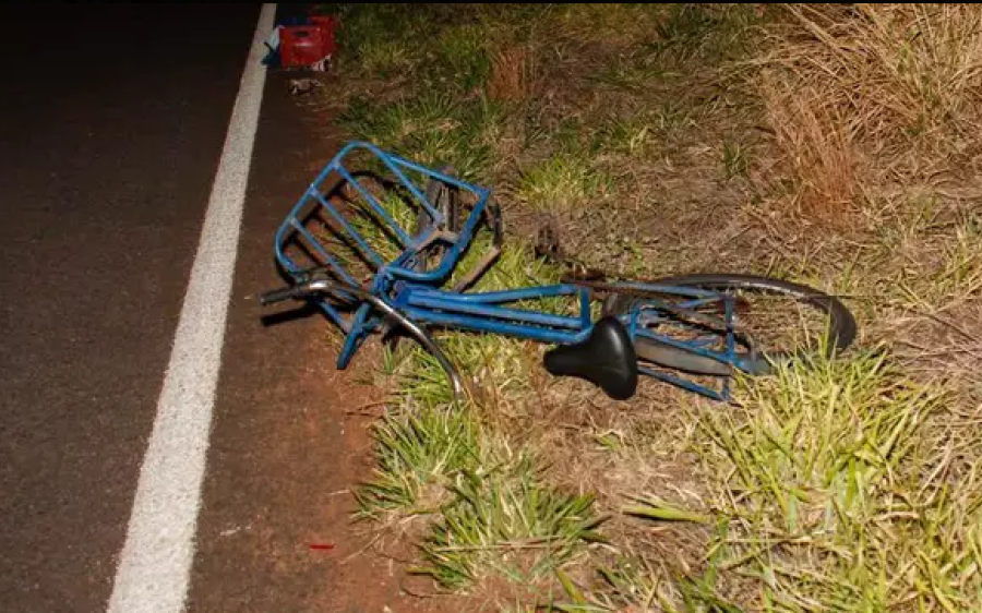 Ciclista morre e motociclista fica ferido após colisão na MS-010, em Campo Grande
