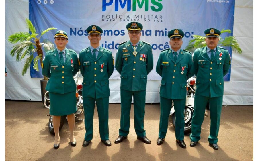 Medalhas de Honra celebram 190 anos da PMMS e reforçam laços entre sociedade e segurança pública