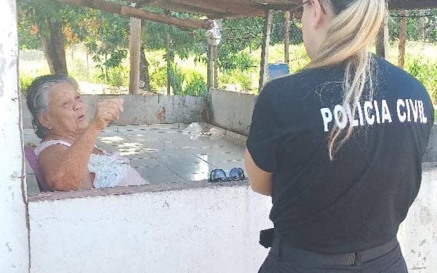 PC realiza visitas a idosas vítimas de violência durante operação em Coxim

