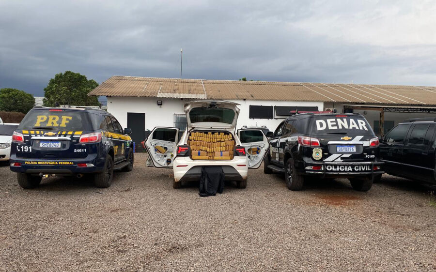 Polícia apreende quase uma tonelada de maconha e prende suspeito durante operação em Campo Grande