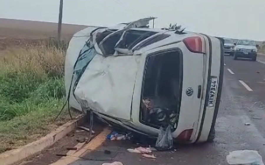 Identificado jovem que morreu em acidente na MS-430, em São Gabriel do Oeste
