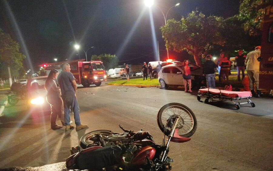 Motociclista não resiste a ferimentos e morre após acidente em São Gabriel do Oeste
