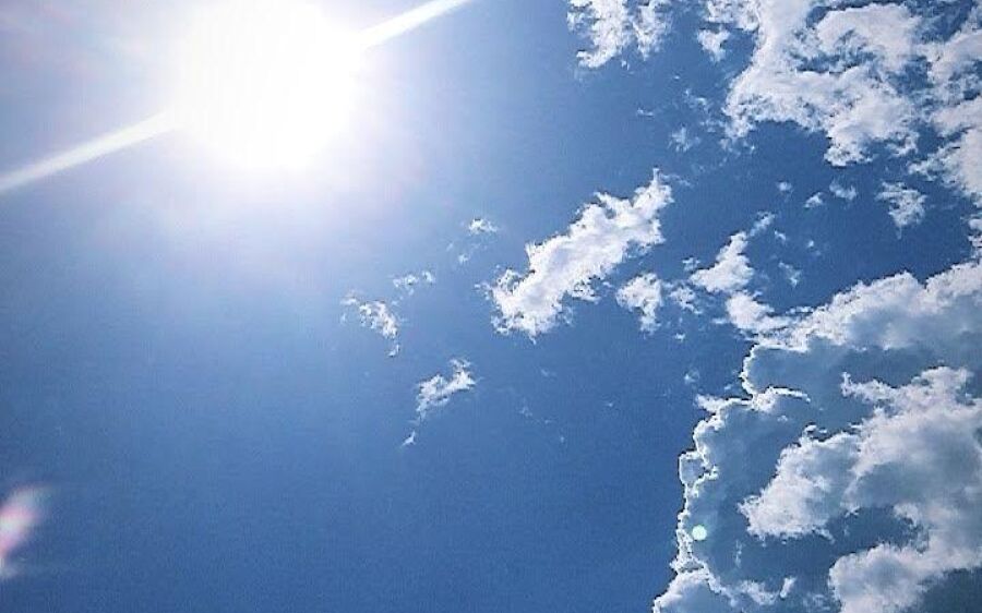      Sábado (04) de calorão em Coxim com máxima de 39 graus