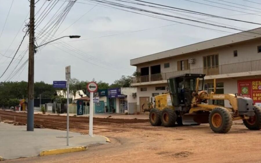 Rua Joaquim Murtinho recebe revitalização completa em Rio Verde