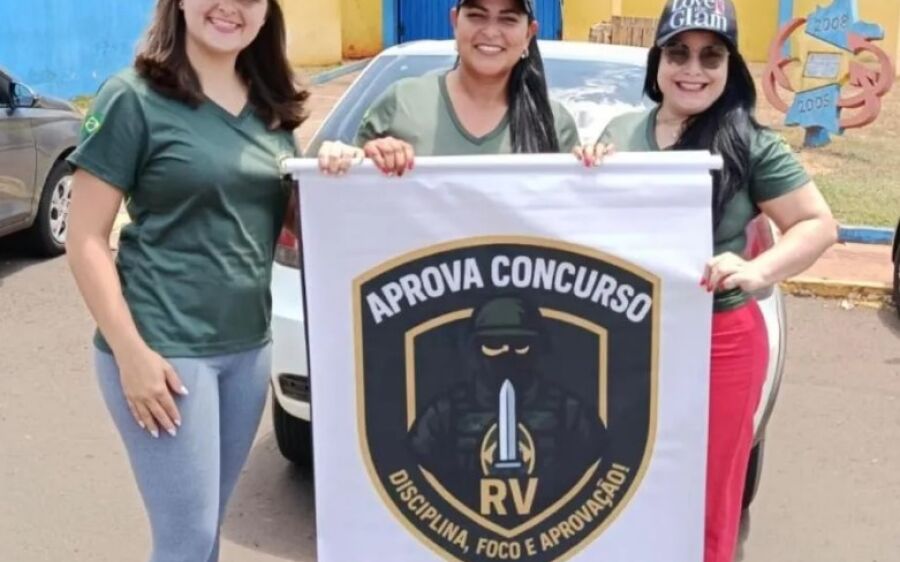 Professoras de Rio Verde de Mato Grosso dão exemplo de determinação, fazem concurso Guarda Municipal