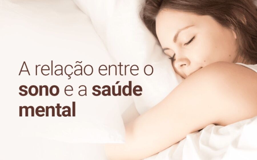 Saúde mental começa com S de sono
