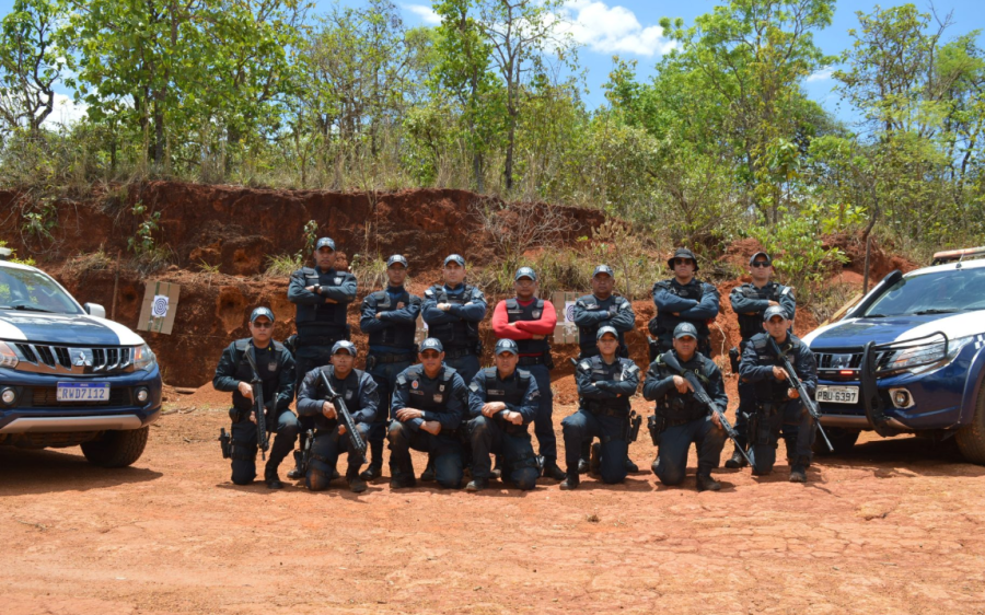 Polícia Militar realiza treinamento de técnicas de tiro em Sonora